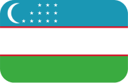 uzbekistan flag